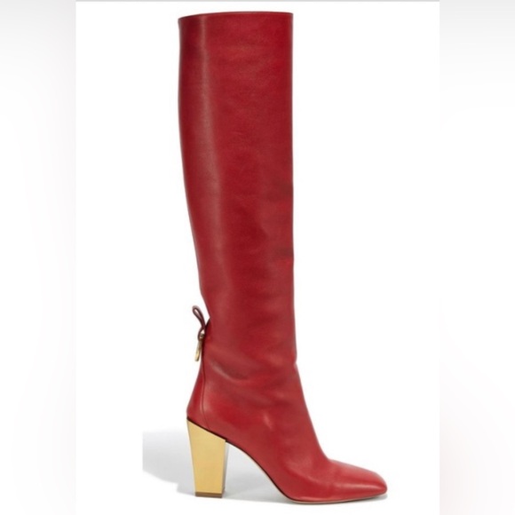 Salvatore Ferragamo Shoes - Salvatore Ferragamo Buckle Leather Wedge Boot